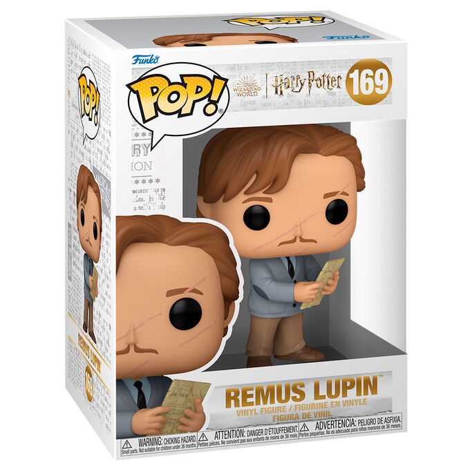 Figura Funko POP! de Remus Lupin con un mapa - 2