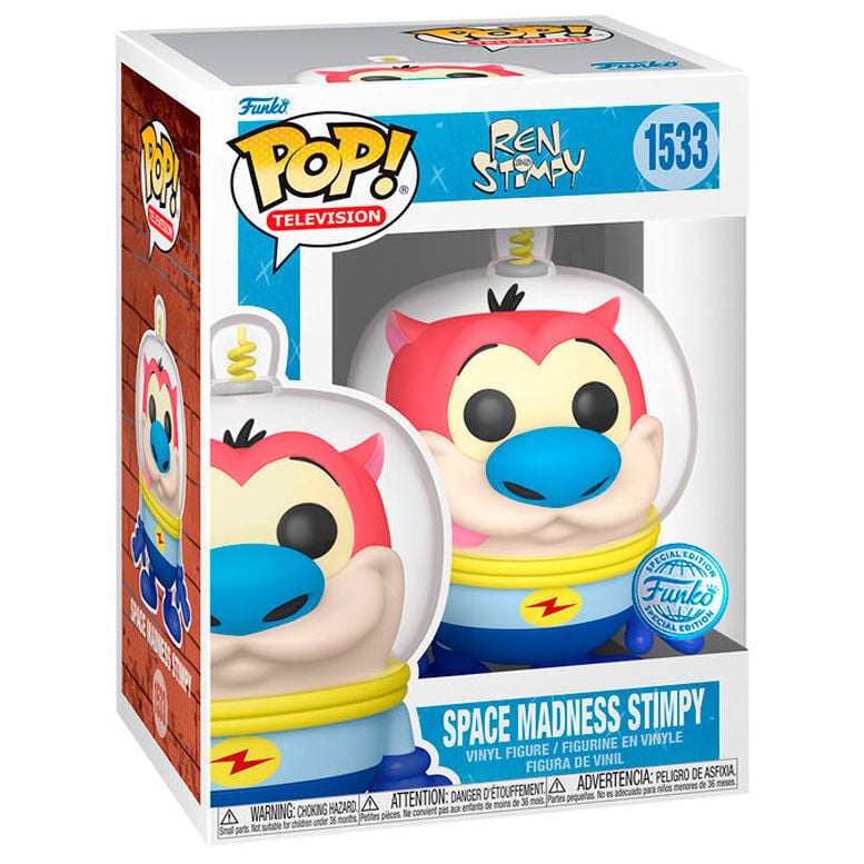 Figura Funko POP! Space Madness Stimpy de Ren y Stimpy en caja