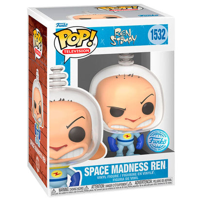 Figura Funko POP! Space Madness Ren de Ren y Stimpy en caja
