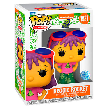 Figura Funko POP! Reggie Rocket de Rocket Power con gafas de sol en caja