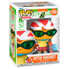 Figura Funko POP! de Otto Rocket con casco blanco y gafas verdes en su caja
