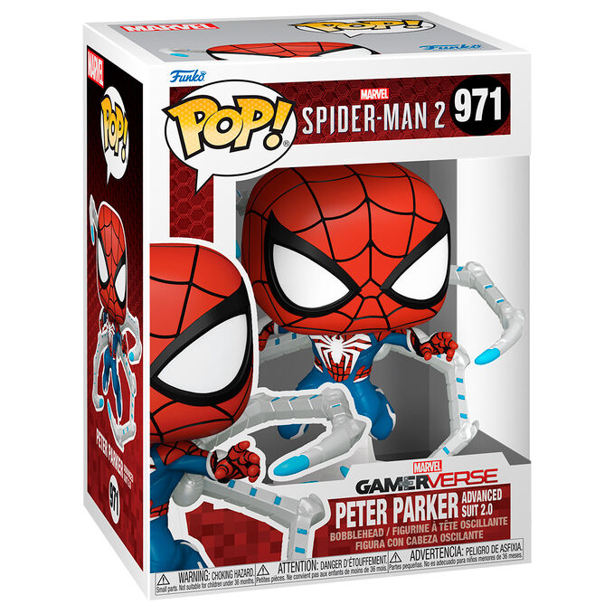 Figura Funko POP! de Peter Parker Spider-Man 2 con Advanced Suit 2.0 y brazos mecánicos - 2
