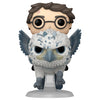Figura FUNKO POP! Rides Deluxe de Harry Potter sobre Buckbeak