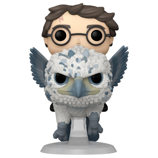 Figura FUNKO POP! Rides Deluxe de Harry Potter sobre Buckbeak