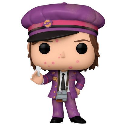 Figura Funko POP! 170 de Stan Shunpike con uniforme morado en su caja - 2