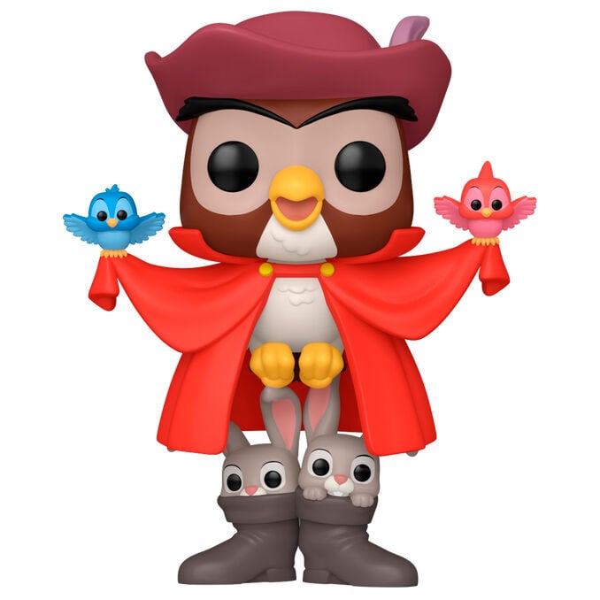 Figura Funko POP! Owl as Prince de La Bella Durmiente con capa roja - 2