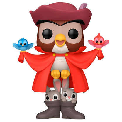 Figura Funko POP! Owl as Prince de La Bella Durmiente con capa roja - 2