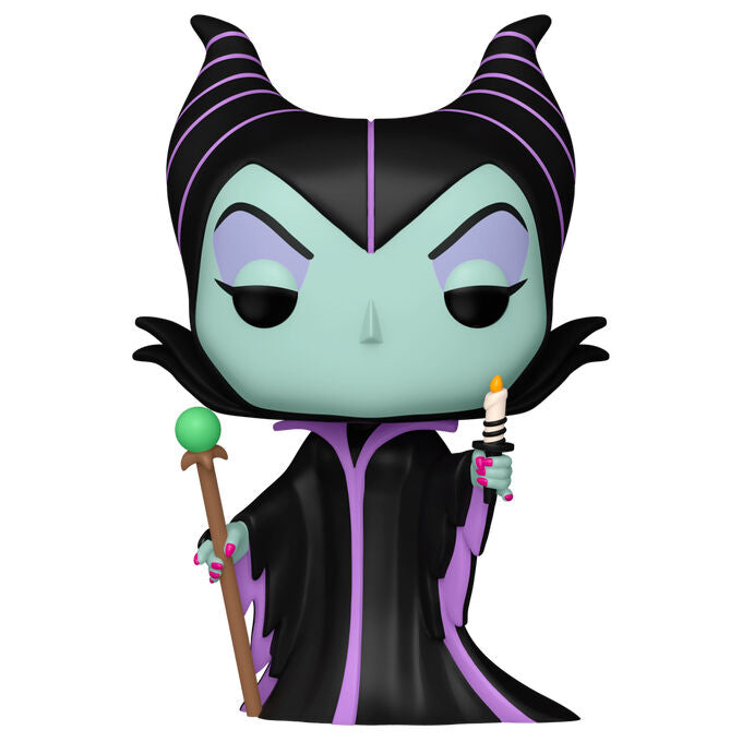 Figura Funko POP! de Maléfica con una vela en su caja - 2
