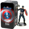 Figura metálica de Capitán América Heavyweights con escudo y martillo