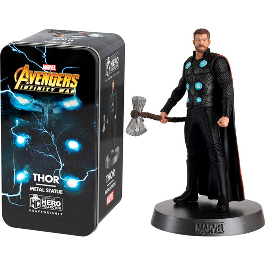 Figura de Thor Heavyweights con martillo y capa sobre base redonda - 2
