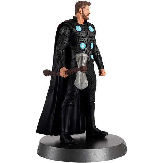 Figura de Thor Heavyweights con martillo y capa sobre base redonda