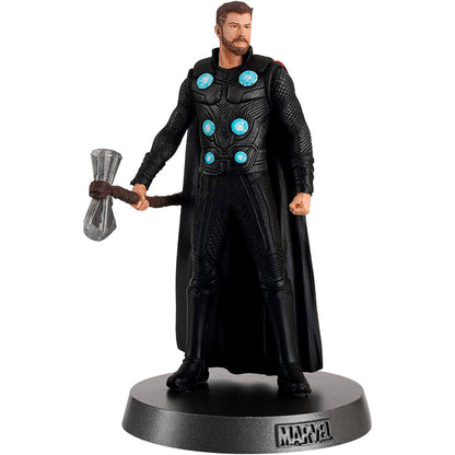 Figura de Thor Heavyweights con martillo y capa sobre base redonda - 4