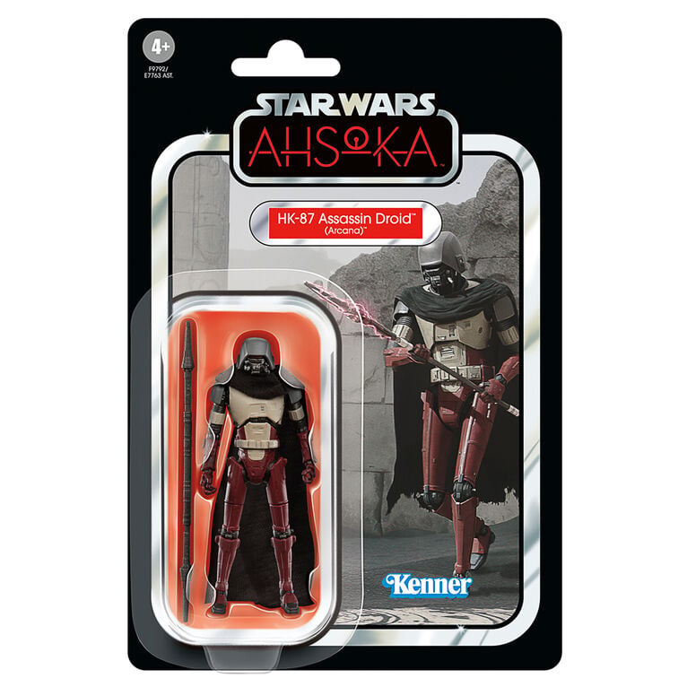 Figura articulada HK-87 Assassin Droid de Star Wars Ahsoka con capa negra - 2