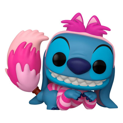 Figura Funko POP! de Stitch caracterizado como Cheshire Cat