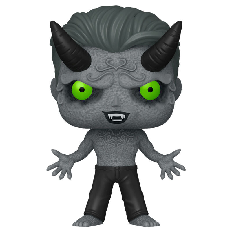 Figura Funko POP! de Brendon Urie con cuernos y ojos verdes