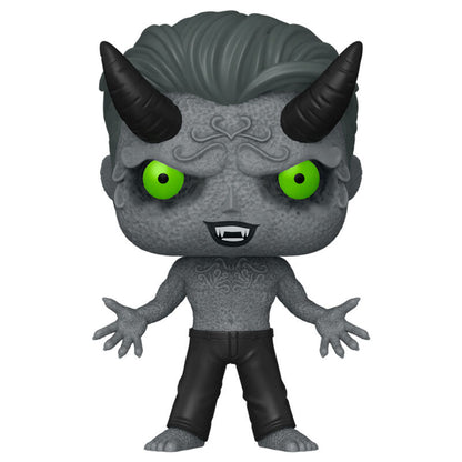 Figura Funko POP! de Brendon Urie con cuernos y ojos verdes