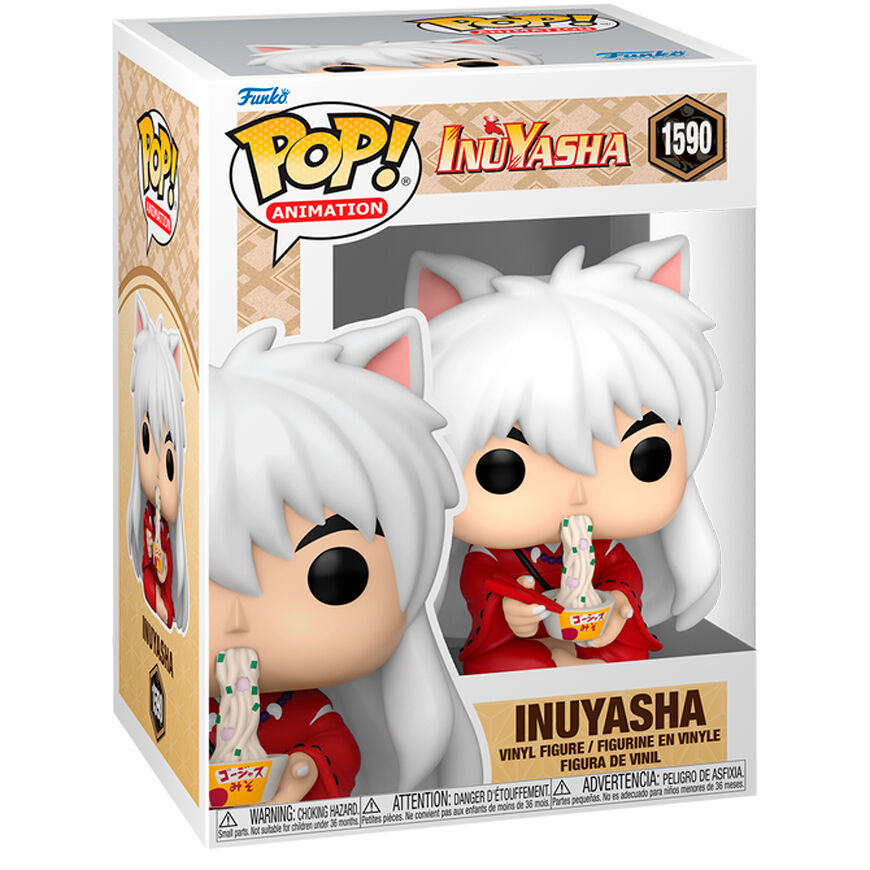 Figura Funko POP! de Inuyasha con ramen en caja