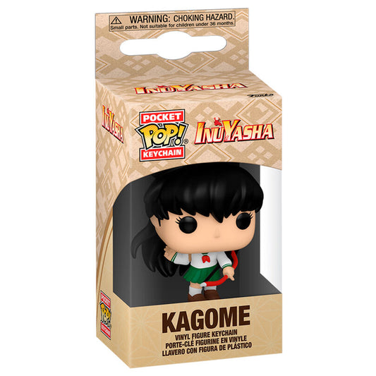 Llavero Funko Pocket POP! de Kagome de Inuyasha con arco rojo