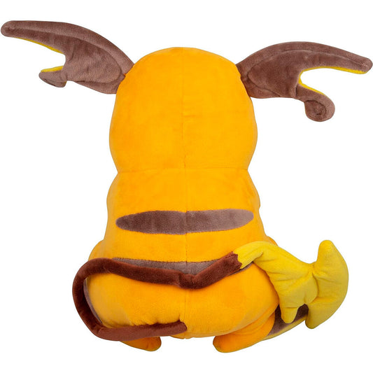 Peluche de Raichu Pokémon naranja sentado - 2