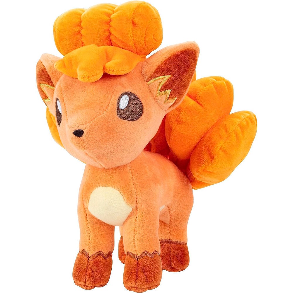 Peluche naranja de Vulpix de Pokémon de 20 cm