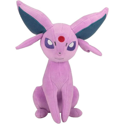 Peluche de Psiana Pokémon rosa violáceo sentado