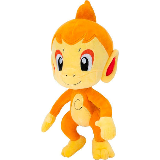 Peluche de Chimchar Pokémon de color naranja y amarillo - 2