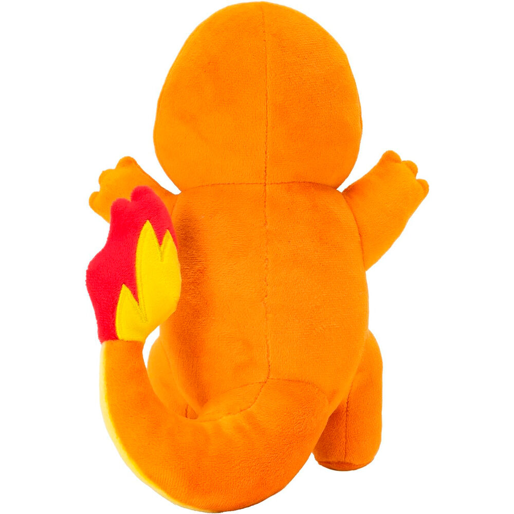 Peluche de Charmander Pokémon naranja con cola en llamas - 4