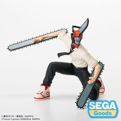 Figura Chainsaw Man PM Perchering de SEGA GOODS en pose dinámica