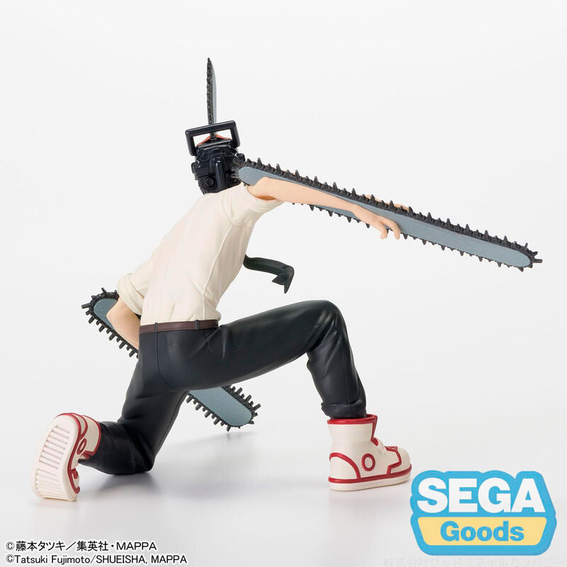Figura Chainsaw Man PM Perchering de SEGA GOODS en pose dinámica - 3