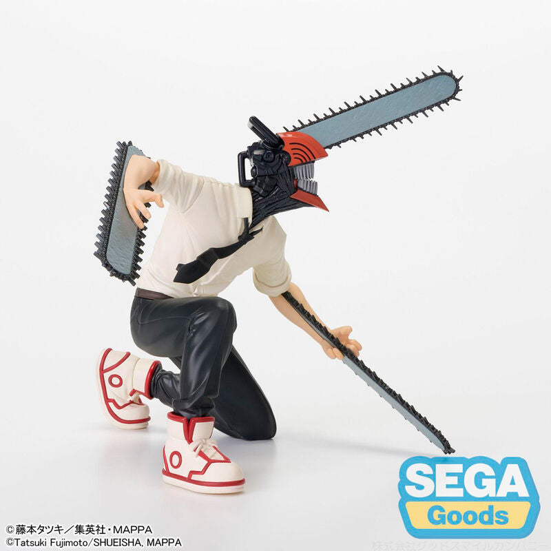 Figura Chainsaw Man PM Perchering de SEGA GOODS en pose dinámica - 4