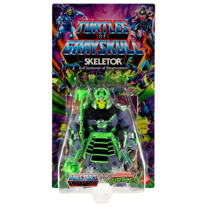 Figuras articuladas Mattel Turtles of Grayskull con personajes de Masters del Universo y Tortugas Ninja - 11