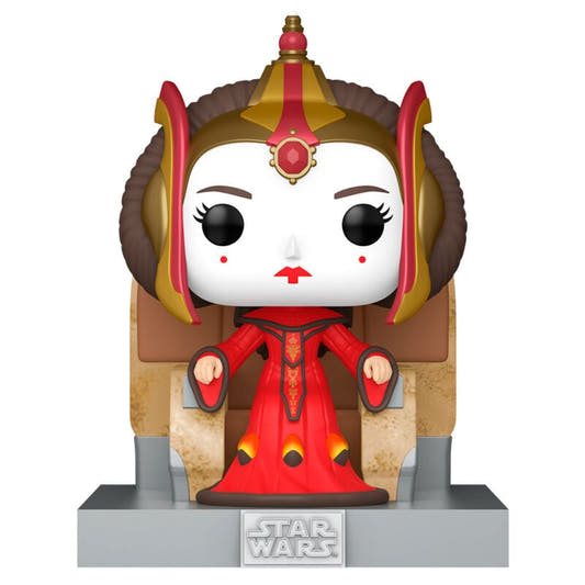 Figura FUNKO POP! Deluxe de Queen Amidala sentada en el trono - 2