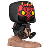 Figura FUNKO POP Rides Deluxe de Darth Maul sobre Bloodfin Speeder