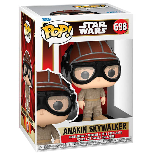 Figura Funko POP! de Anakin Skywalker con gafas en su caja Star Wars