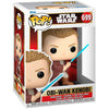 Figura Funko POP! de Obi-Wan Kenobi con sable de luz azul en caja Star Wars
