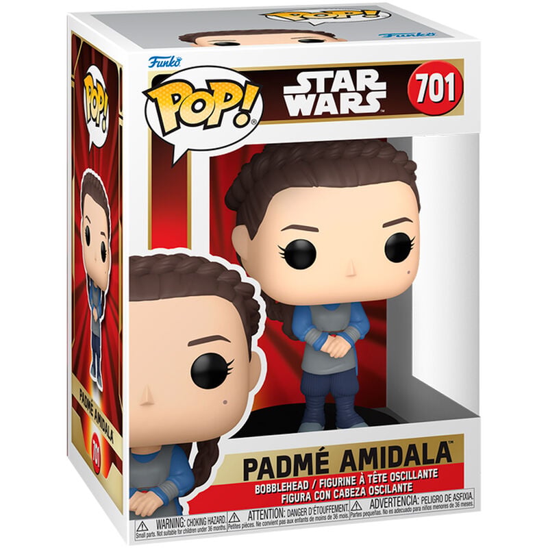 Figura Funko POP! de Padmé Amidala de Star Wars en caja