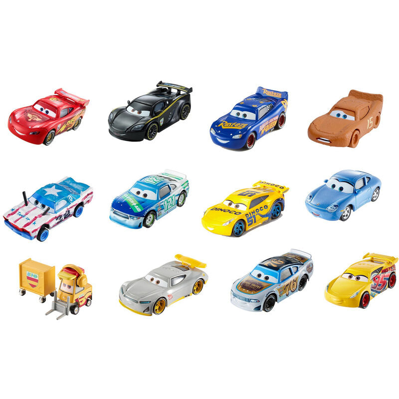 Vehículos metálicos Cars de Disney Pixar en varios diseños