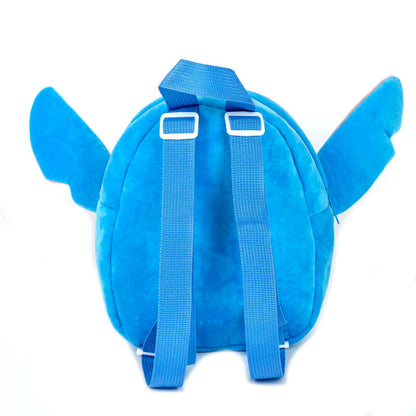 Mochila azul de peluche con diseño de Stitch Disney - 2