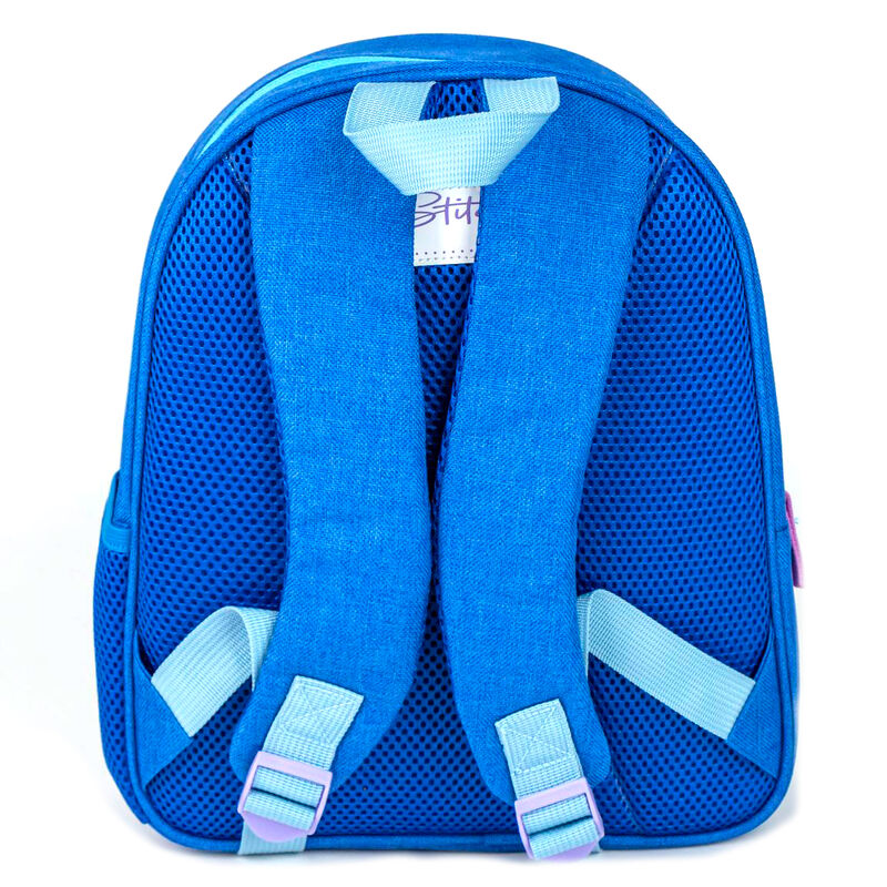 Mochila azul de Stitch Disney con bolsillo frontal - 2