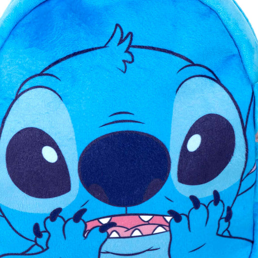 Mochila azul de peluche con diseño de Stitch Disney - 3
