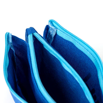 Portatodo triple azul de Stitch Disney - 4