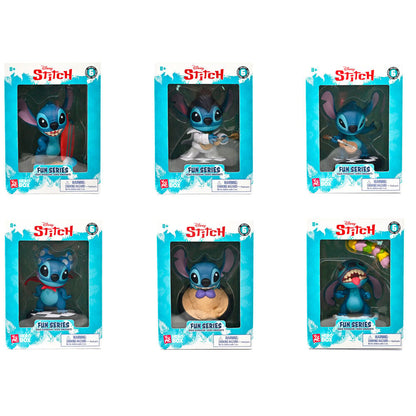 Figuras Stitch Disney Hero Box Fun Series surtidas en caja