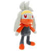 Peluche de Raboot Pokémon de 30 cm con detalles naranjas