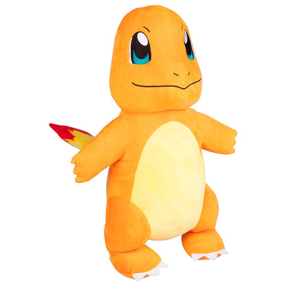 Peluche grande de Charmander Pokémon en color naranja - 3