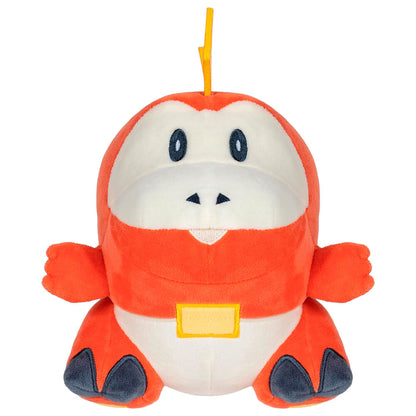 Peluche de Fuecoco Pokémon de 20 cm en rojo y crema - 2