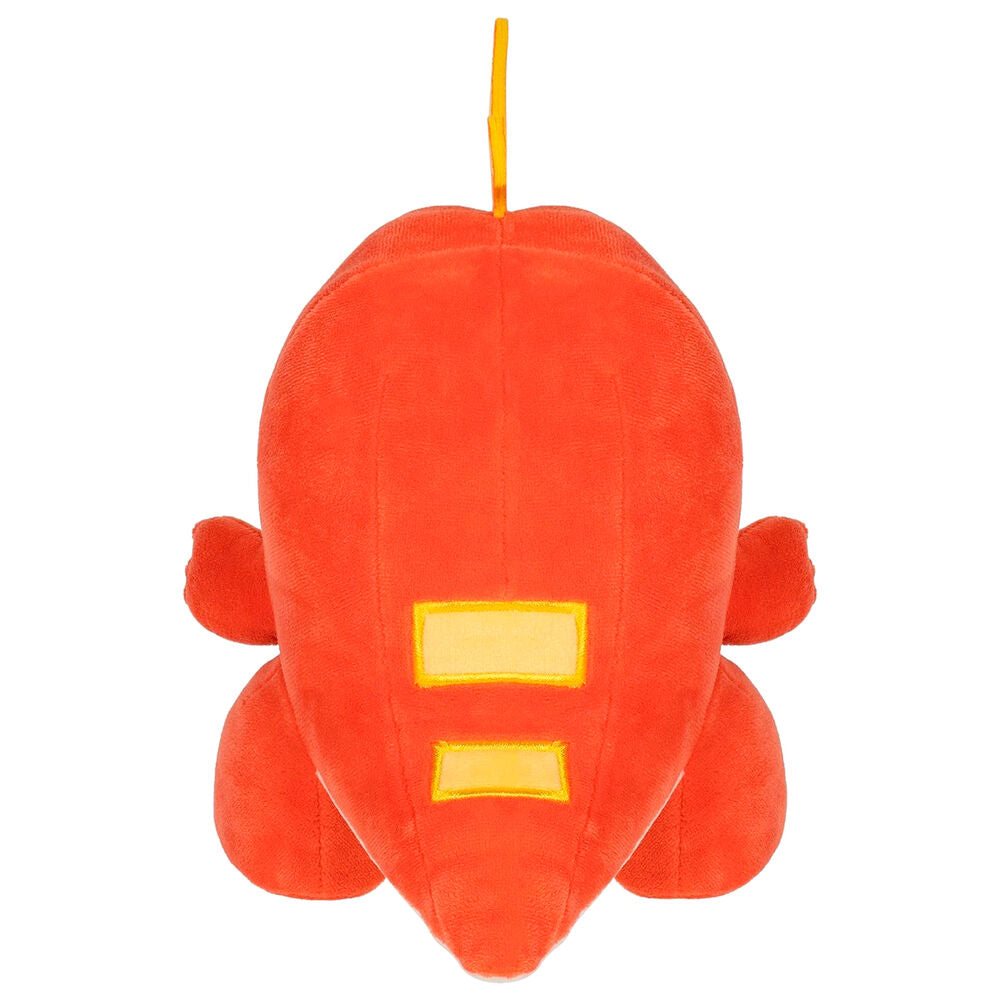 Peluche de Fuecoco Pokémon de 20 cm en rojo y crema - 4