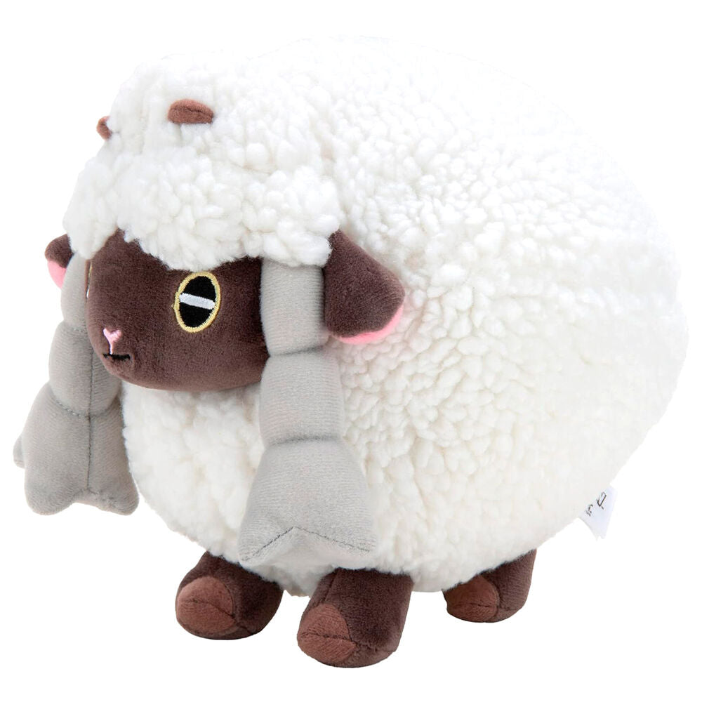 Peluche Wooloo de Pokémon de 20 cm en blanco, marrón y gris - 2