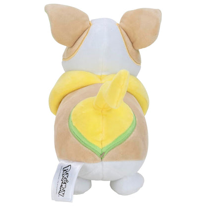 Peluche Yamper de Pokémon de JAZWARES en tonos marrón, blanco, amarillo y verde - 3