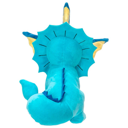 Peluche Vaporeon Pokémon azul turquesa sentado - 5