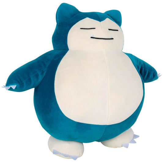 Peluche de Snorlax Pokémon de 45 cm en azul verdoso y crema - 2